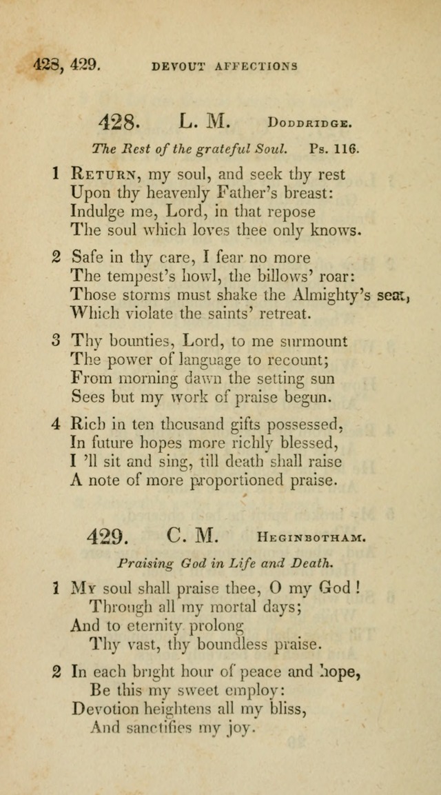 A Collection of Psalms and Hymns for Christian Worship (10th ed.) page 310