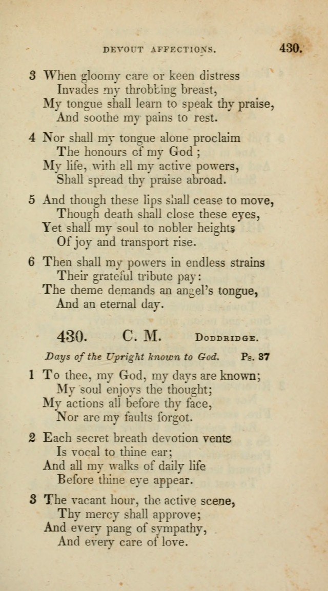 A Collection of Psalms and Hymns for Christian Worship (10th ed.) page 311