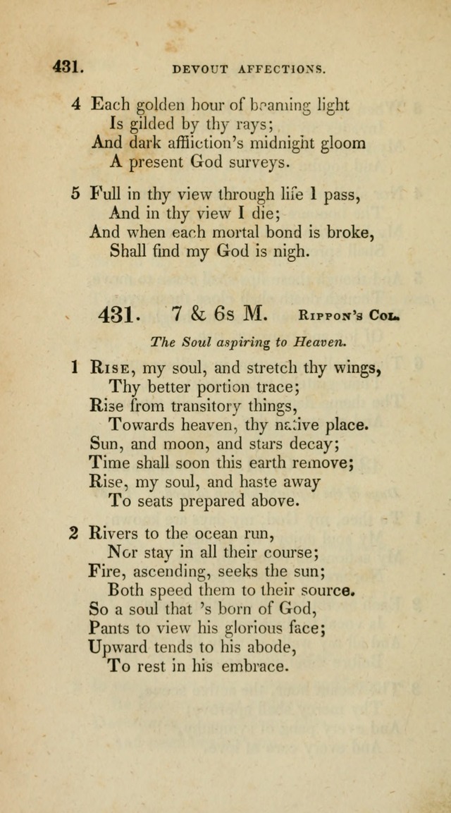 A Collection of Psalms and Hymns for Christian Worship (10th ed.) page 312