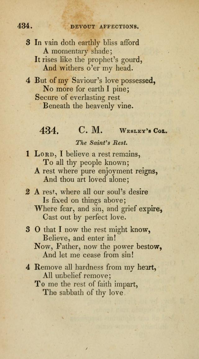 A Collection of Psalms and Hymns for Christian Worship (10th ed.) page 314