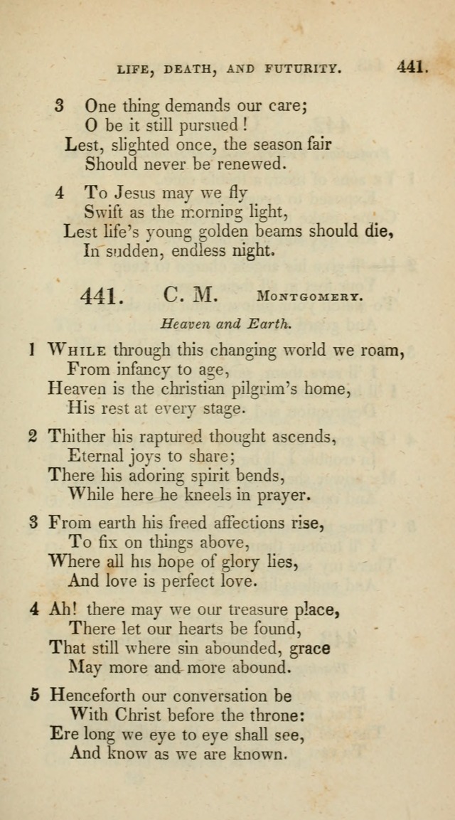 A Collection of Psalms and Hymns for Christian Worship (10th ed.) page 319