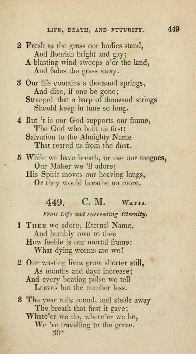 A Collection of Psalms and Hymns for Christian Worship (10th ed.) page 325