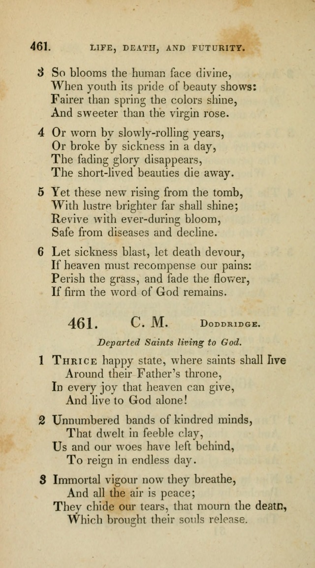 A Collection of Psalms and Hymns for Christian Worship (10th ed.) page 334