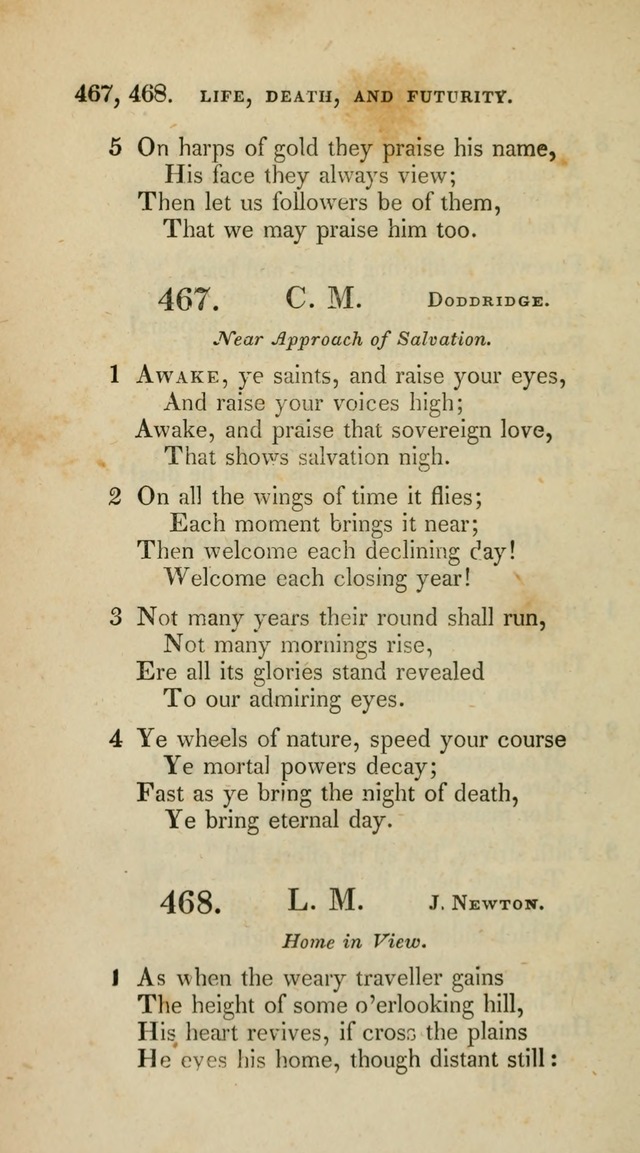 A Collection of Psalms and Hymns for Christian Worship (10th ed.) page 338