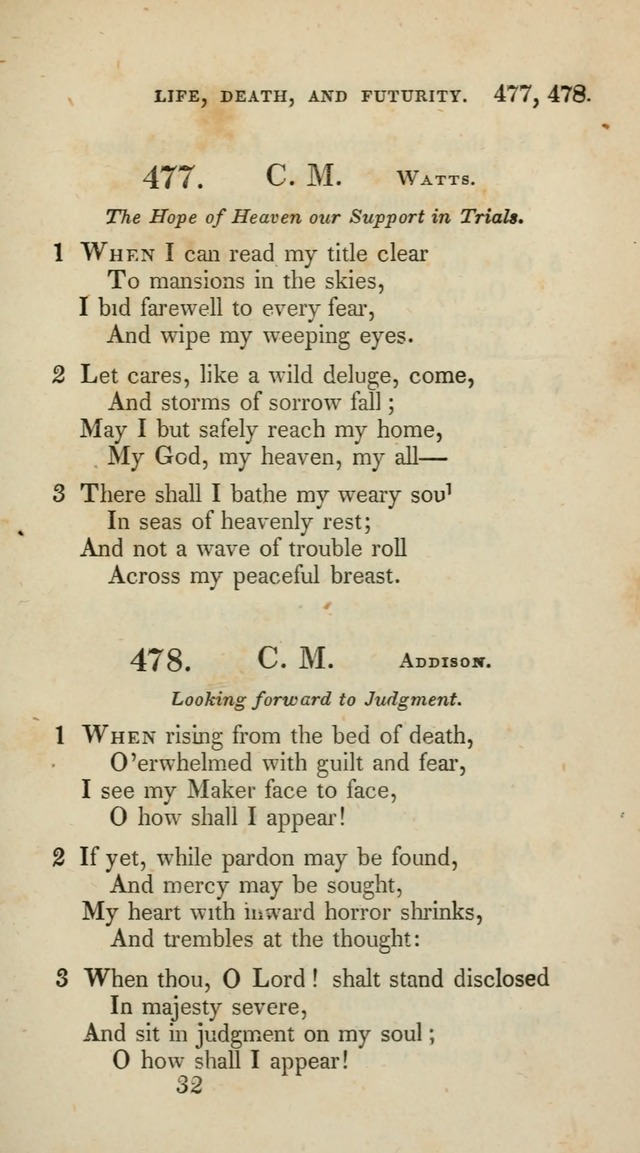 A Collection of Psalms and Hymns for Christian Worship (10th ed.) page 345