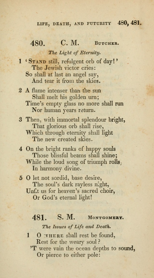 A Collection of Psalms and Hymns for Christian Worship (10th ed.) page 347