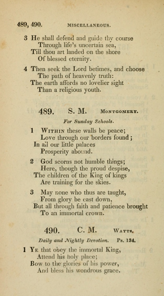 A Collection of Psalms and Hymns for Christian Worship (10th ed.) page 354