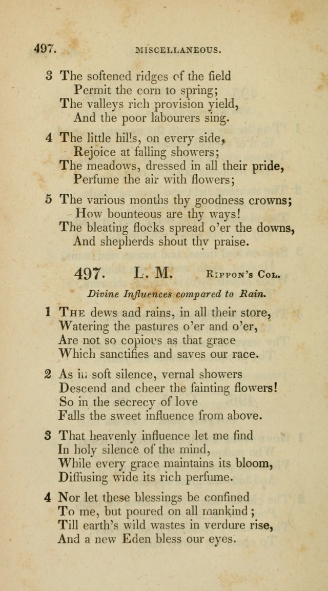 A Collection of Psalms and Hymns for Christian Worship (10th ed.) page 360