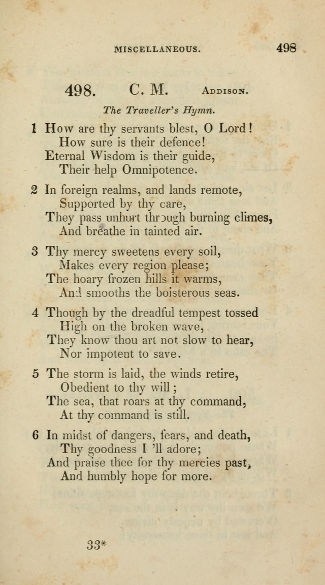 A Collection of Psalms and Hymns for Christian Worship (10th ed.) page 361