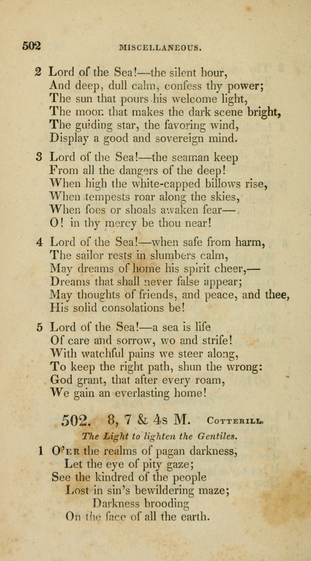 A Collection of Psalms and Hymns for Christian Worship (10th ed.) page 364