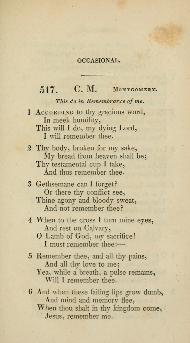 A Collection of Psalms and Hymns for Christian Worship (10th ed.) page 375