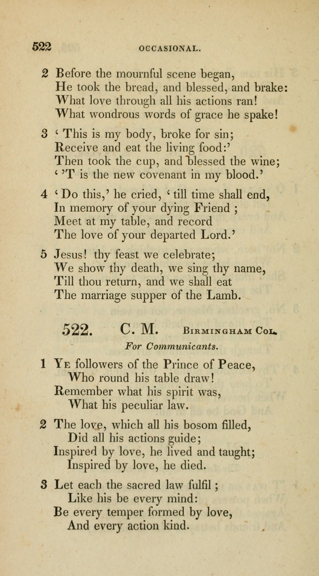 A Collection of Psalms and Hymns for Christian Worship (10th ed.) page 378