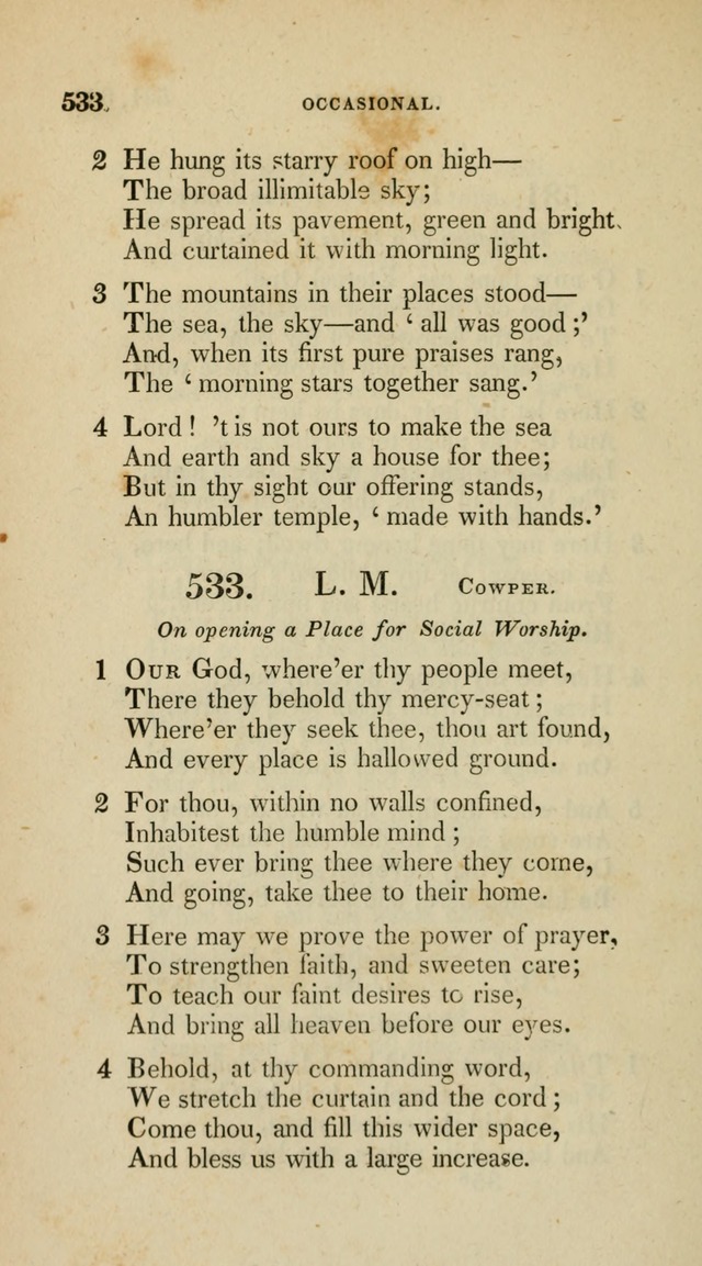 A Collection of Psalms and Hymns for Christian Worship (10th ed.) page 386