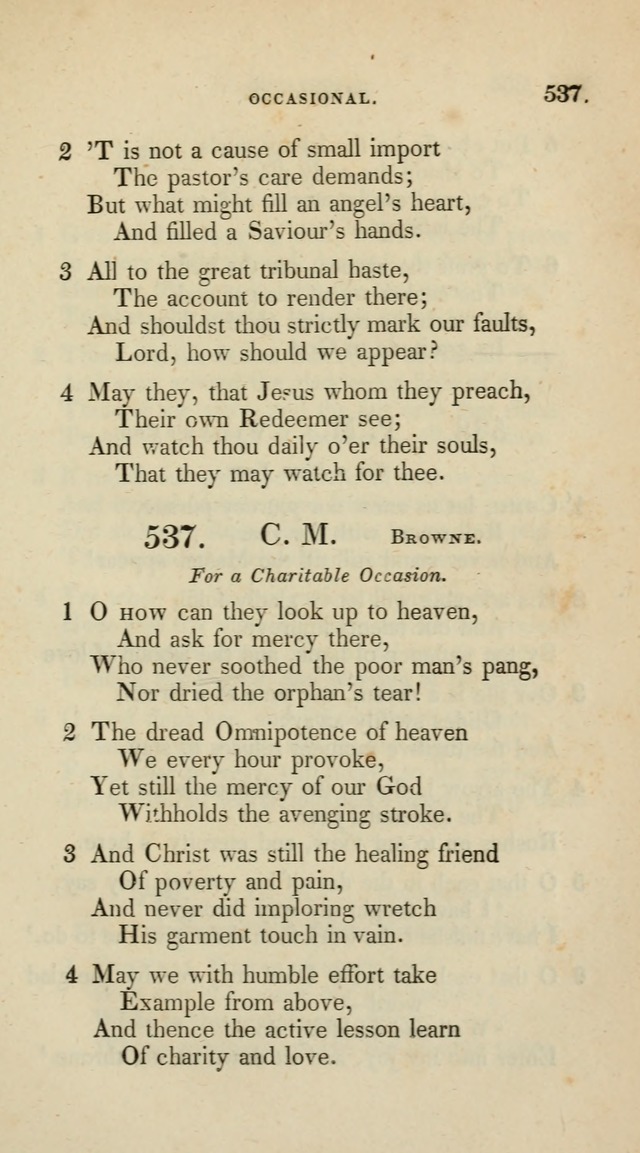 A Collection of Psalms and Hymns for Christian Worship (10th ed.) page 389