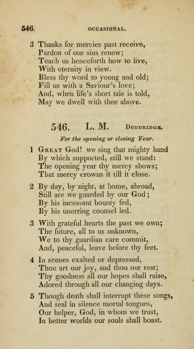 A Collection of Psalms and Hymns for Christian Worship (10th ed.) page 396