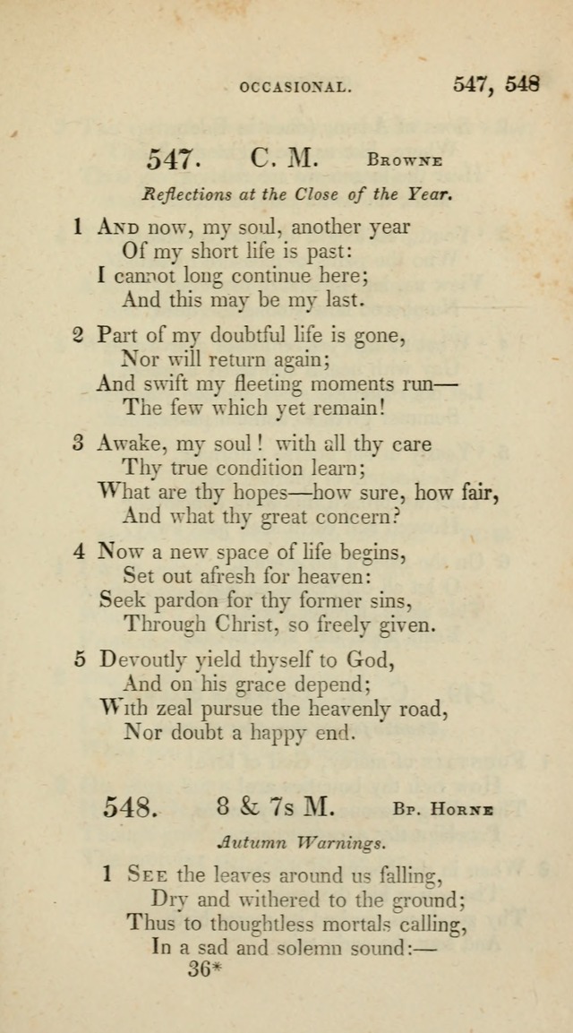 A Collection of Psalms and Hymns for Christian Worship (10th ed.) page 397