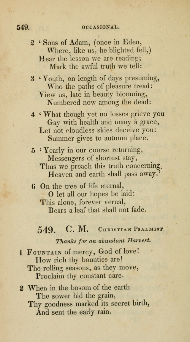 A Collection of Psalms and Hymns for Christian Worship (10th ed.) page 398