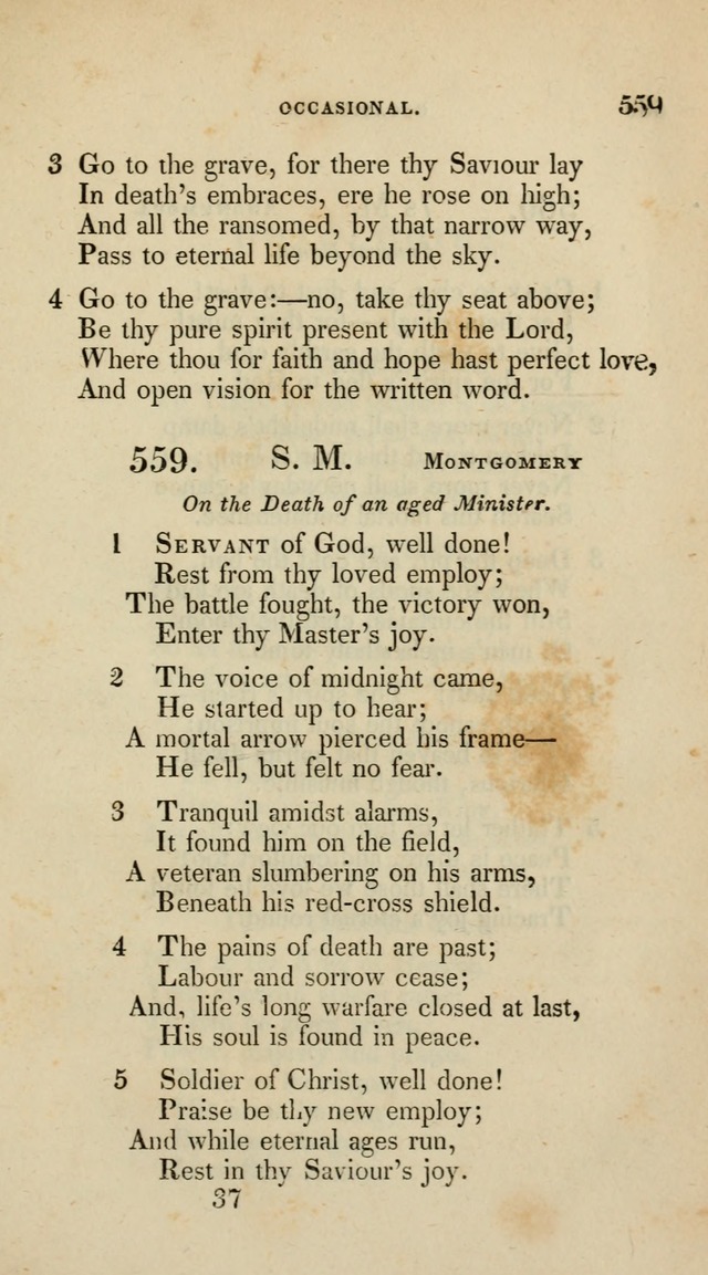 A Collection of Psalms and Hymns for Christian Worship (10th ed.) page 405