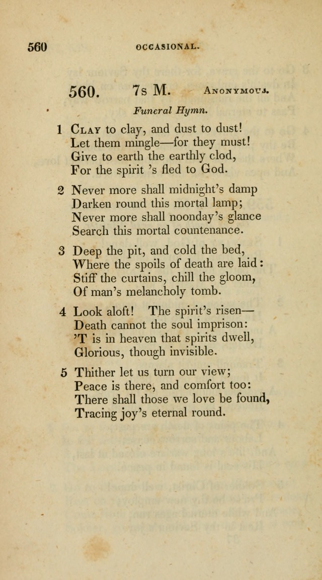 A Collection of Psalms and Hymns for Christian Worship (10th ed.) page 406