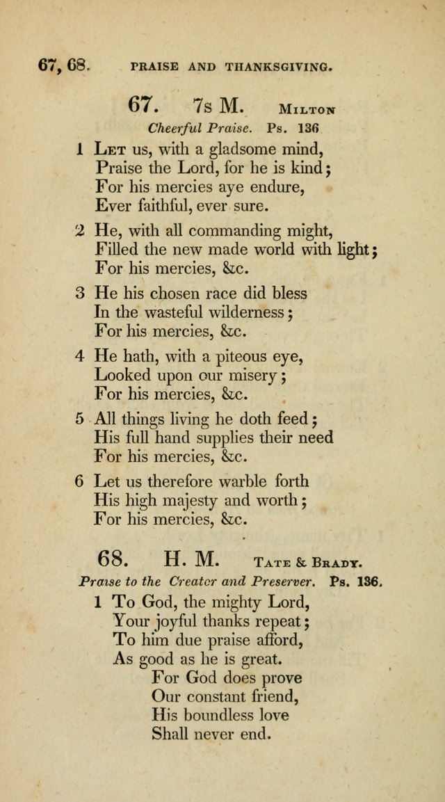 A Collection of Psalms and Hymns for Christian Worship (10th ed.) page 48