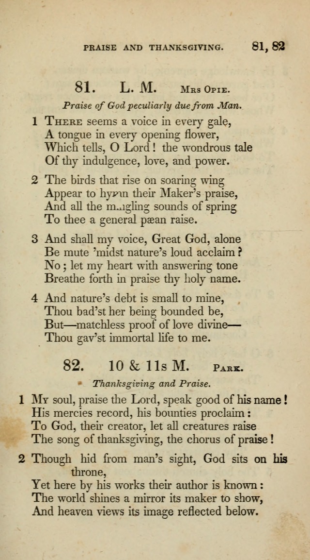 A Collection of Psalms and Hymns for Christian Worship (10th ed.) page 59