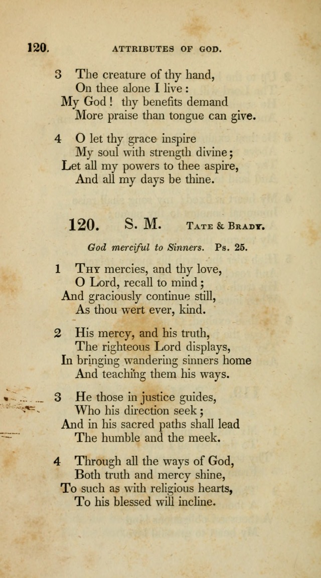 A Collection of Psalms and Hymns for Christian Worship (10th ed.) page 90