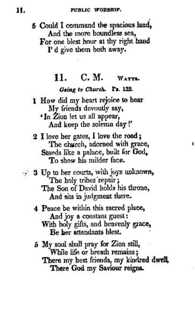 A Collection of Psalms and Hymns for Christian Worship. 16th ed. page 10