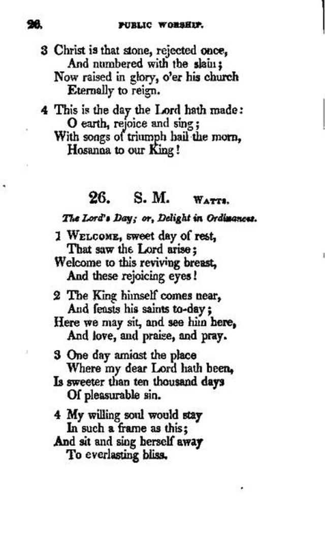 A Collection of Psalms and Hymns for Christian Worship. 16th ed. page 20