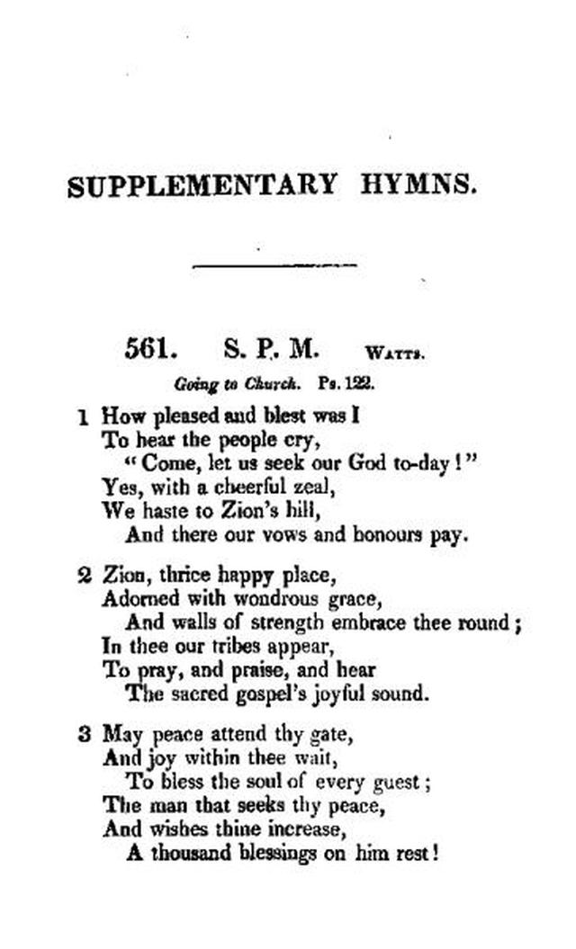 A Collection of Psalms and Hymns for Christian Worship. 16th ed. page 407