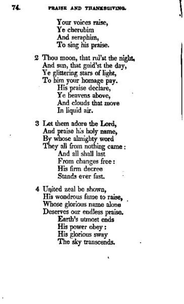 A Collection of Psalms and Hymns for Christian Worship. 16th ed. page 54