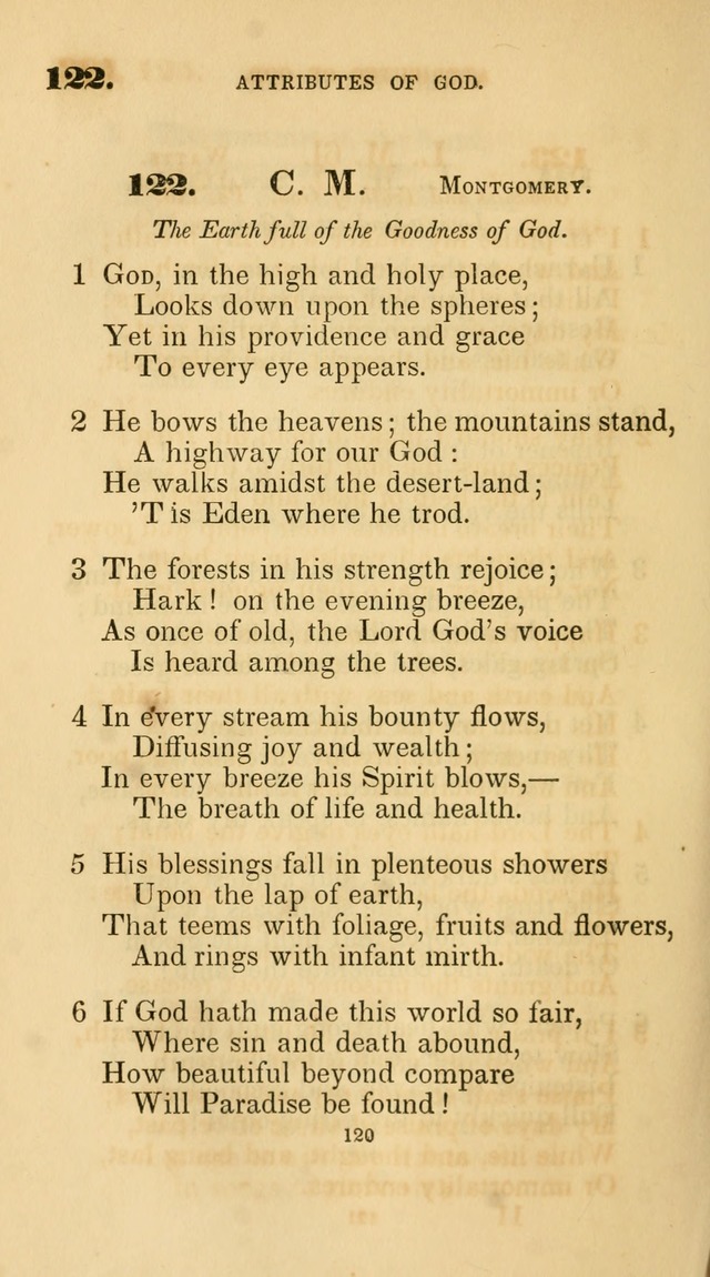 A Collection of Psalms and Hymns for Christian Worship. (45th ed.) page 120