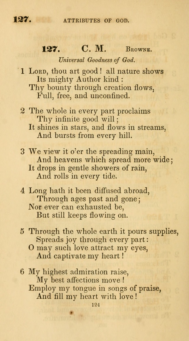 A Collection of Psalms and Hymns for Christian Worship. (45th ed.) page 124