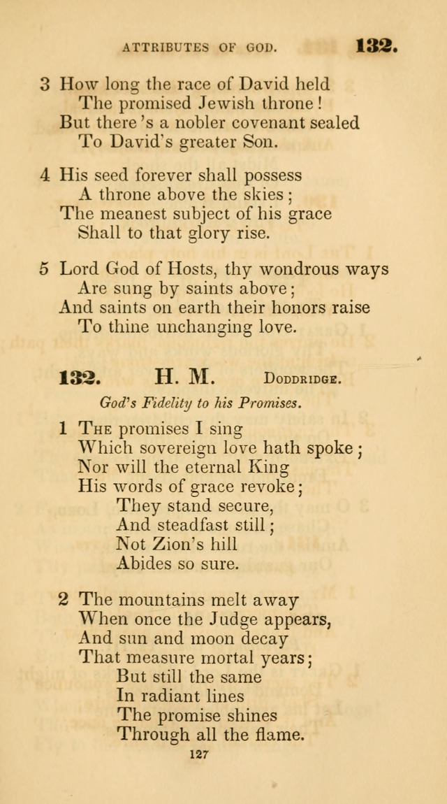 A Collection of Psalms and Hymns for Christian Worship. (45th ed.) page 127