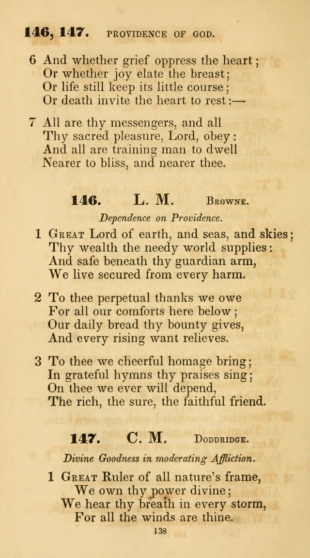 A Collection of Psalms and Hymns for Christian Worship. (45th ed.) page 138