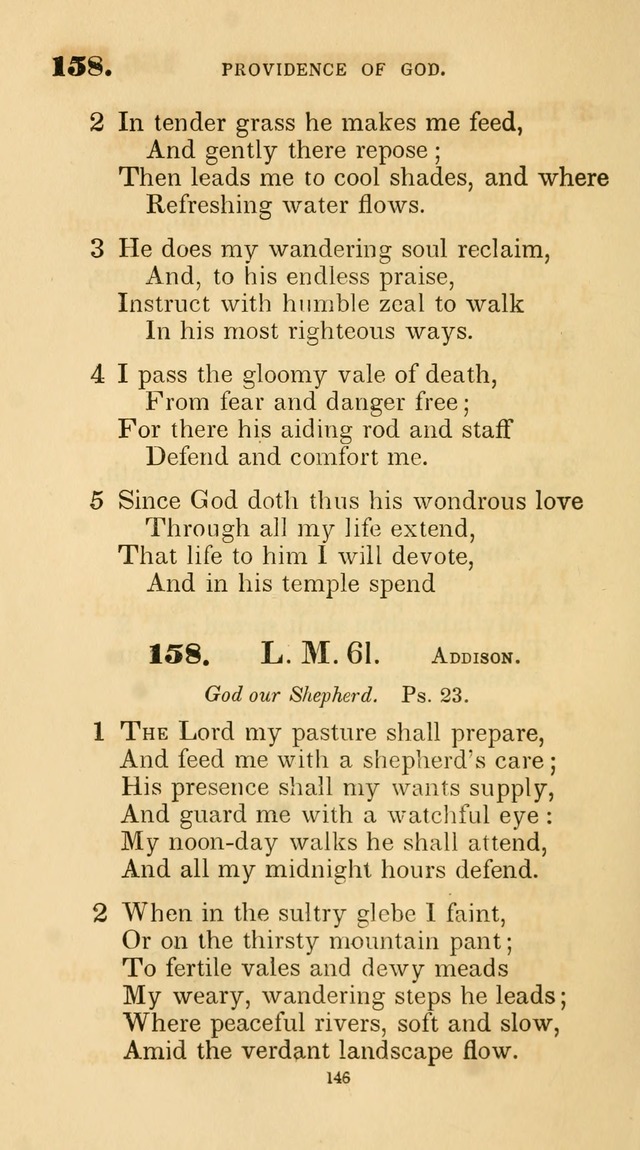 A Collection of Psalms and Hymns for Christian Worship. (45th ed.) page 146