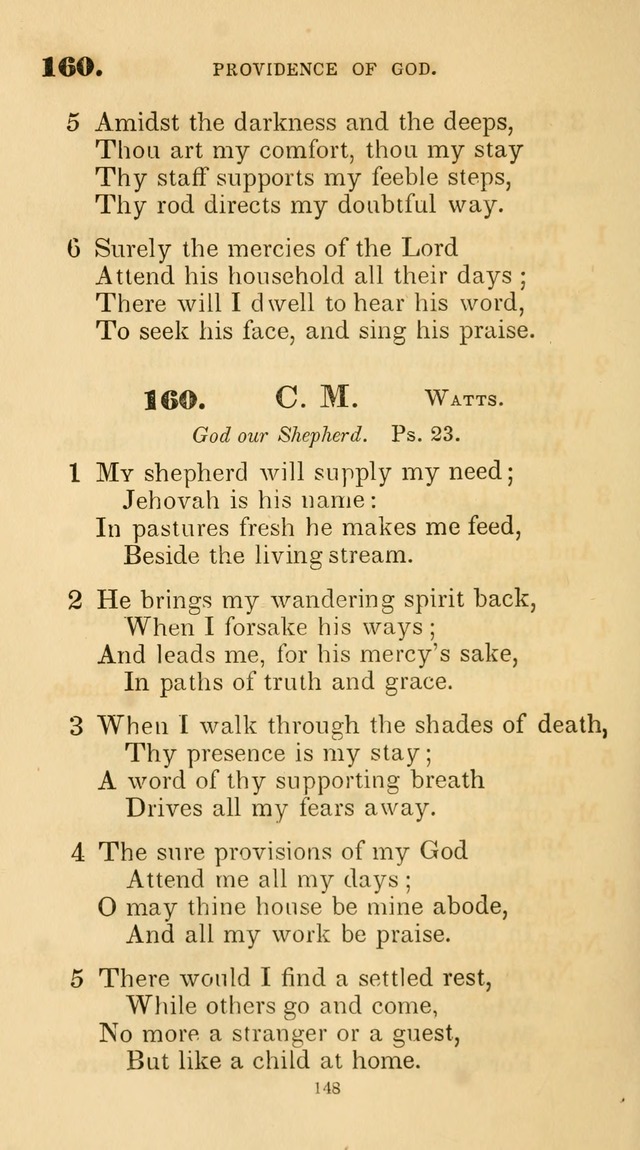 A Collection of Psalms and Hymns for Christian Worship. (45th ed.) page 148