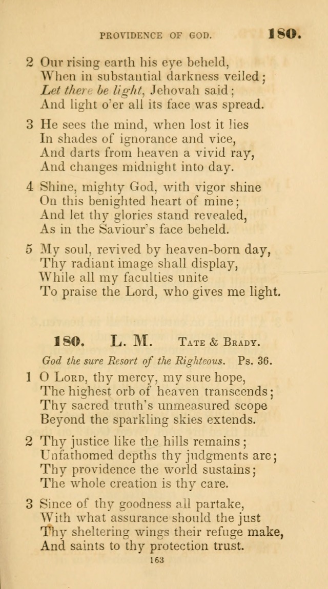 A Collection of Psalms and Hymns for Christian Worship. (45th ed.) page 163