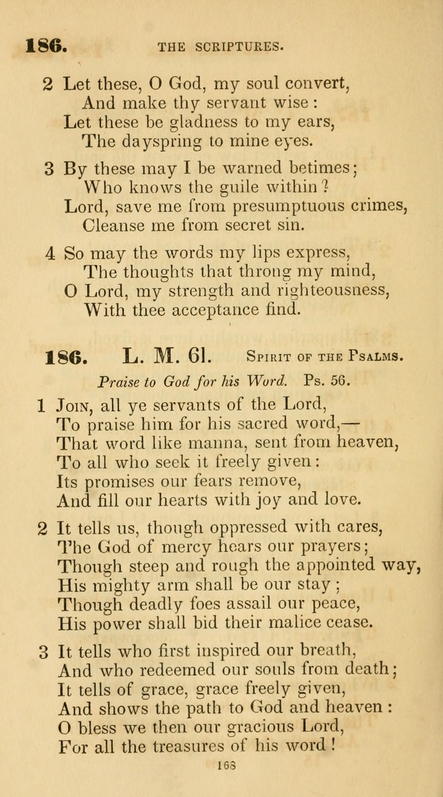 A Collection of Psalms and Hymns for Christian Worship. (45th ed.) page 168