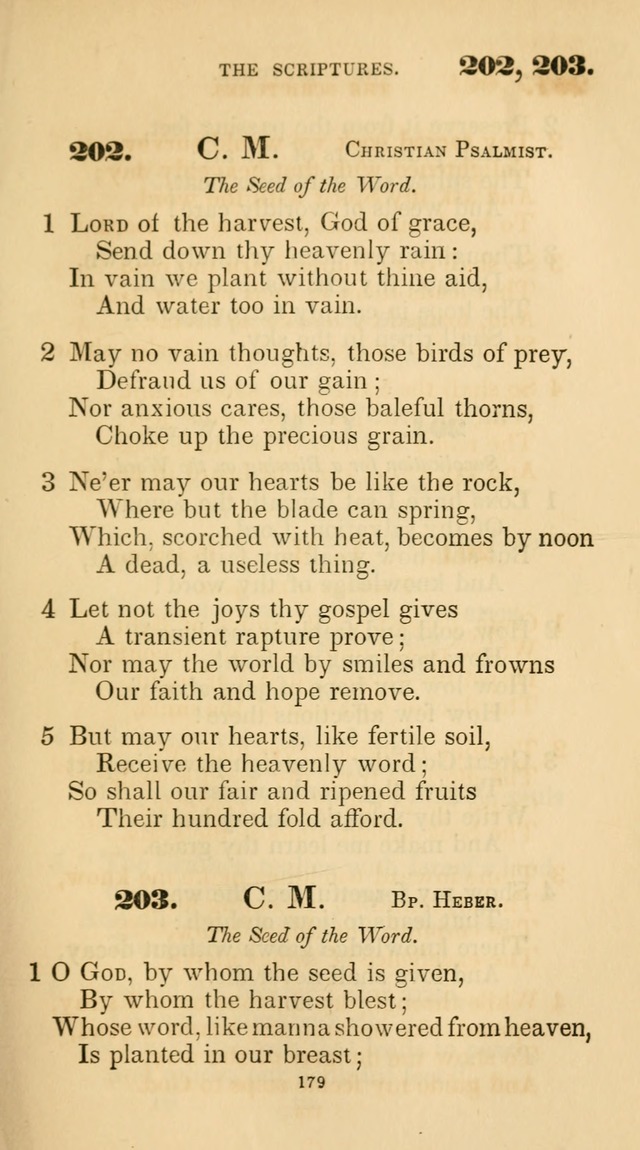 A Collection of Psalms and Hymns for Christian Worship. (45th ed.) page 179