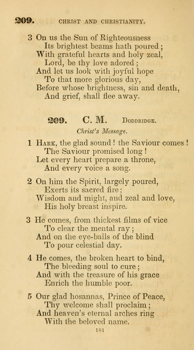 A Collection of Psalms and Hymns for Christian Worship. (45th ed.) page 184