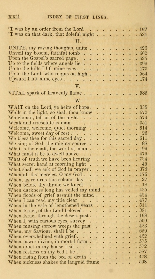 A Collection of Psalms and Hymns for Christian Worship. (45th ed.) page 22