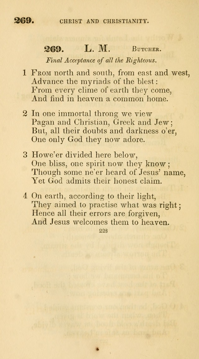 A Collection of Psalms and Hymns for Christian Worship. (45th ed.) page 228