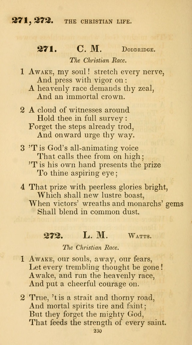 A Collection of Psalms and Hymns for Christian Worship. (45th ed.) page 230