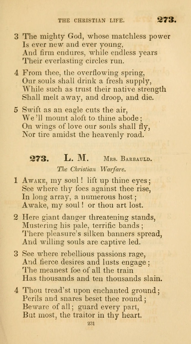 A Collection of Psalms and Hymns for Christian Worship. (45th ed.) page 231