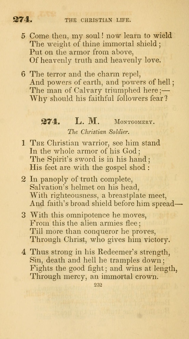 A Collection of Psalms and Hymns for Christian Worship. (45th ed.) page 232