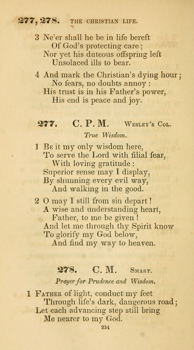 A Collection of Psalms and Hymns for Christian Worship. (45th ed.) page 234