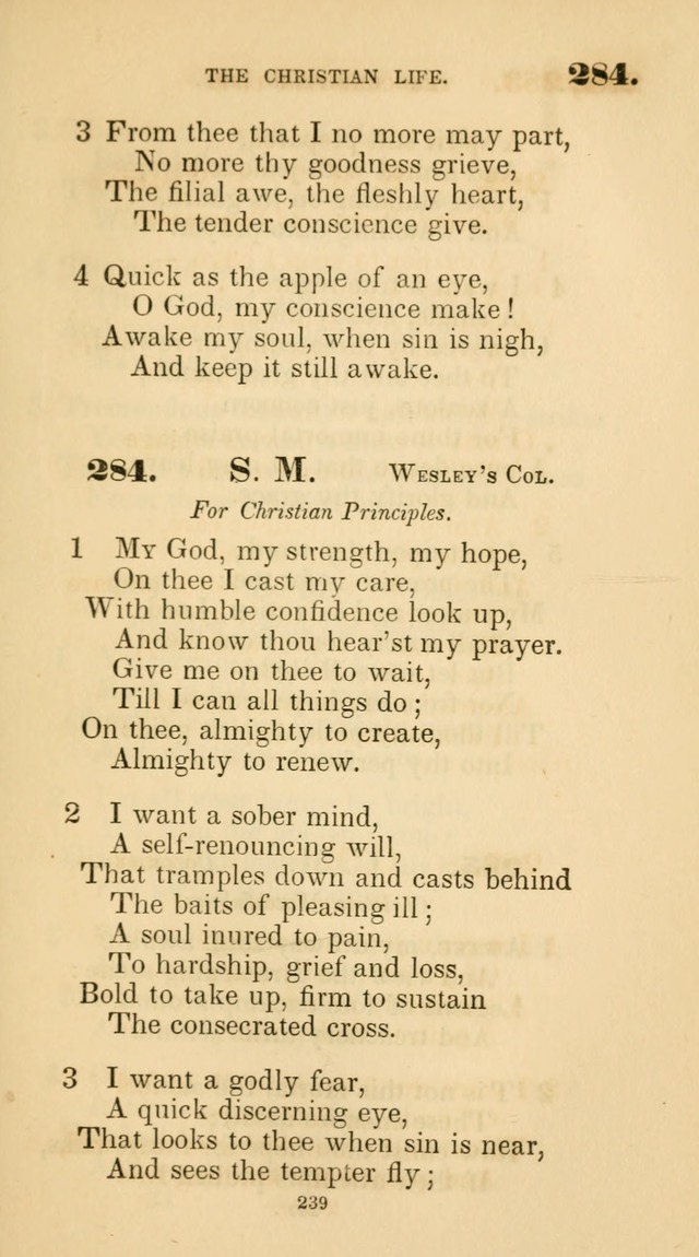 A Collection of Psalms and Hymns for Christian Worship. (45th ed.) page 239