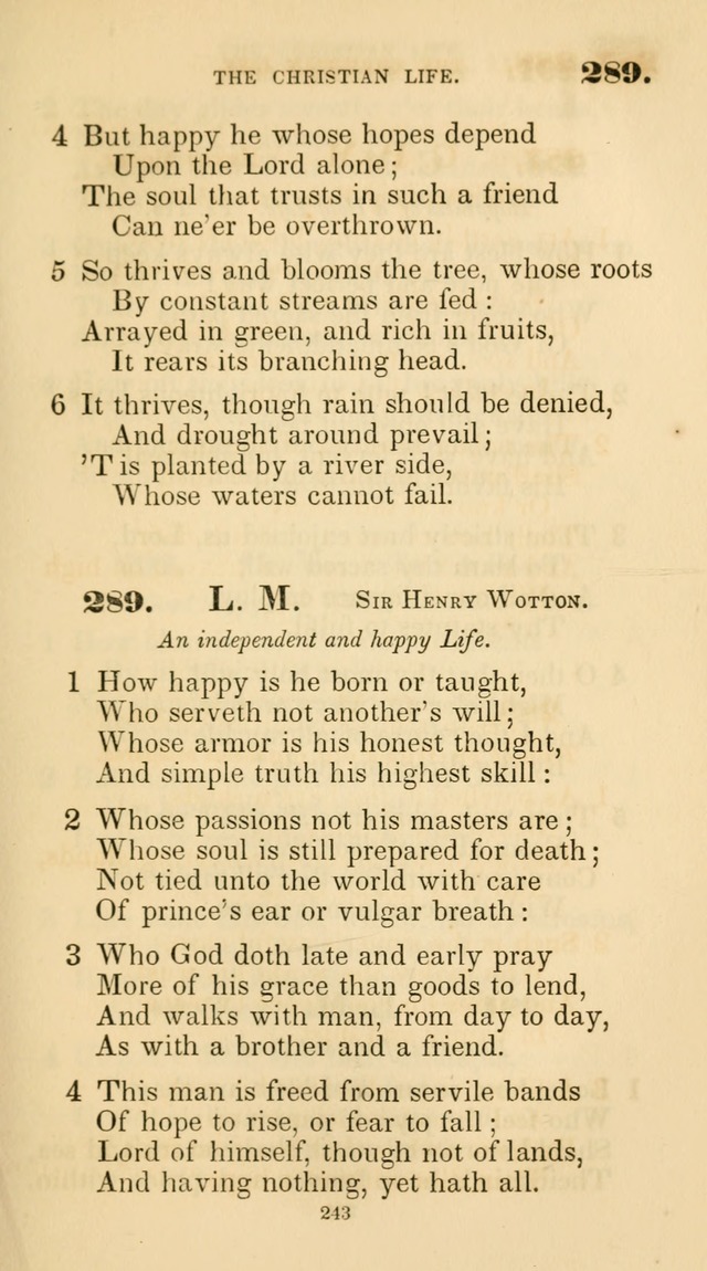 A Collection of Psalms and Hymns for Christian Worship. (45th ed.) page 243