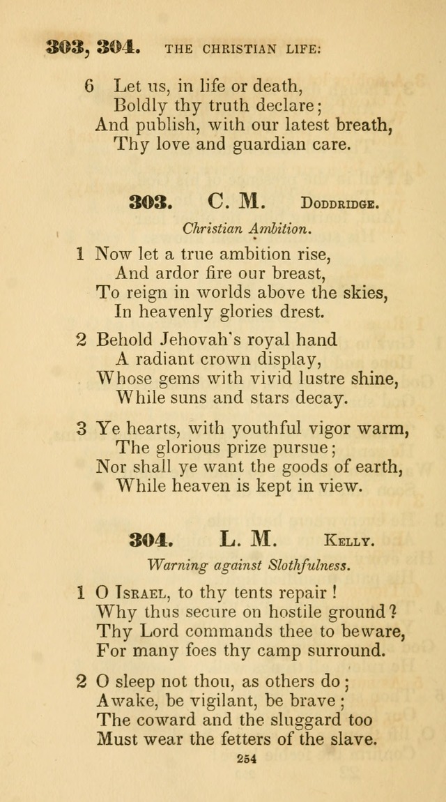 A Collection of Psalms and Hymns for Christian Worship. (45th ed.) page 254