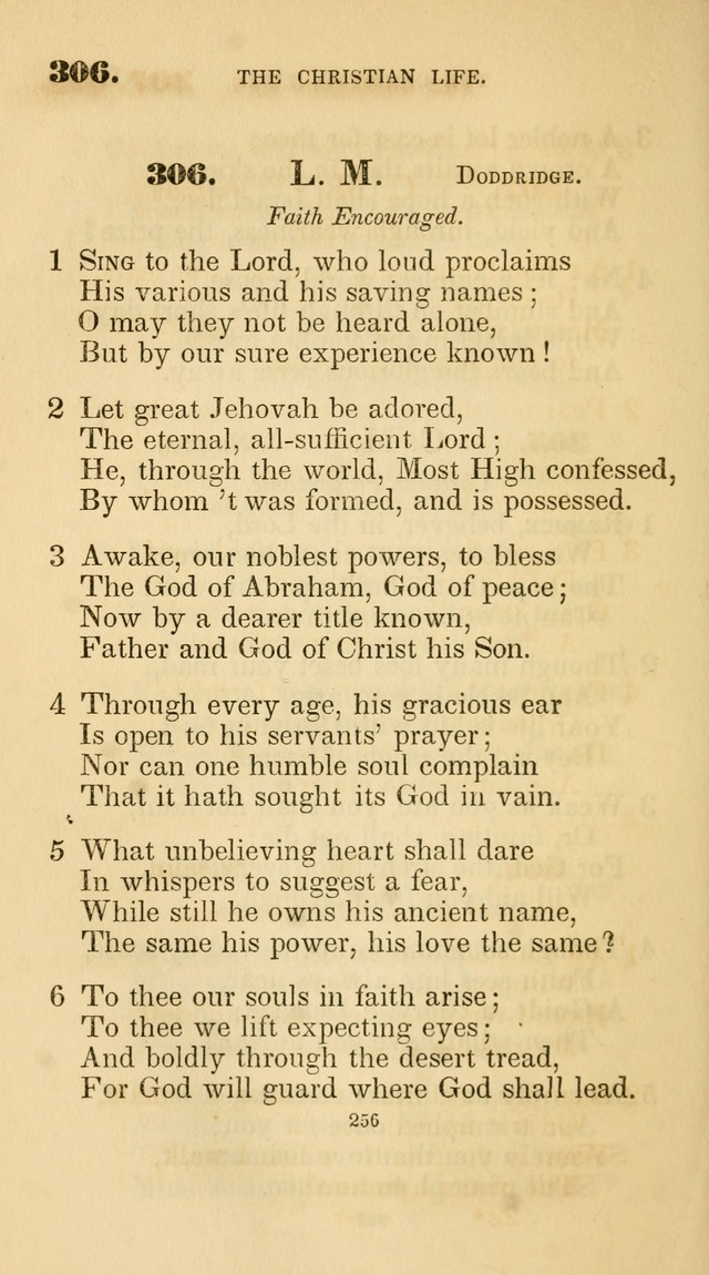 A Collection of Psalms and Hymns for Christian Worship. (45th ed.) page 256